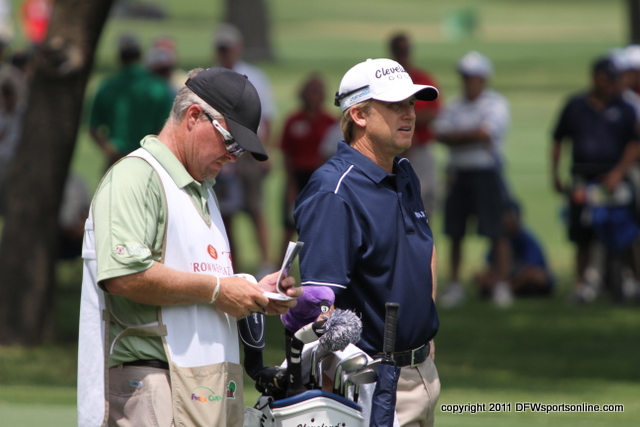 David Toms lost the lead going into the final round. Photo by George Walker